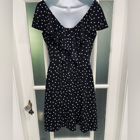 London Times pretty polka dot dress Sz 6 - Picture 2 of 2